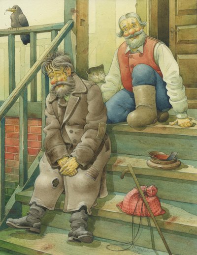 Russian Scene 08, 1994 by Kestutis Kasparavicius